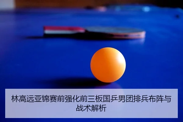 林高远亚锦赛前强化前三板国乒男团排兵布阵与战术解析